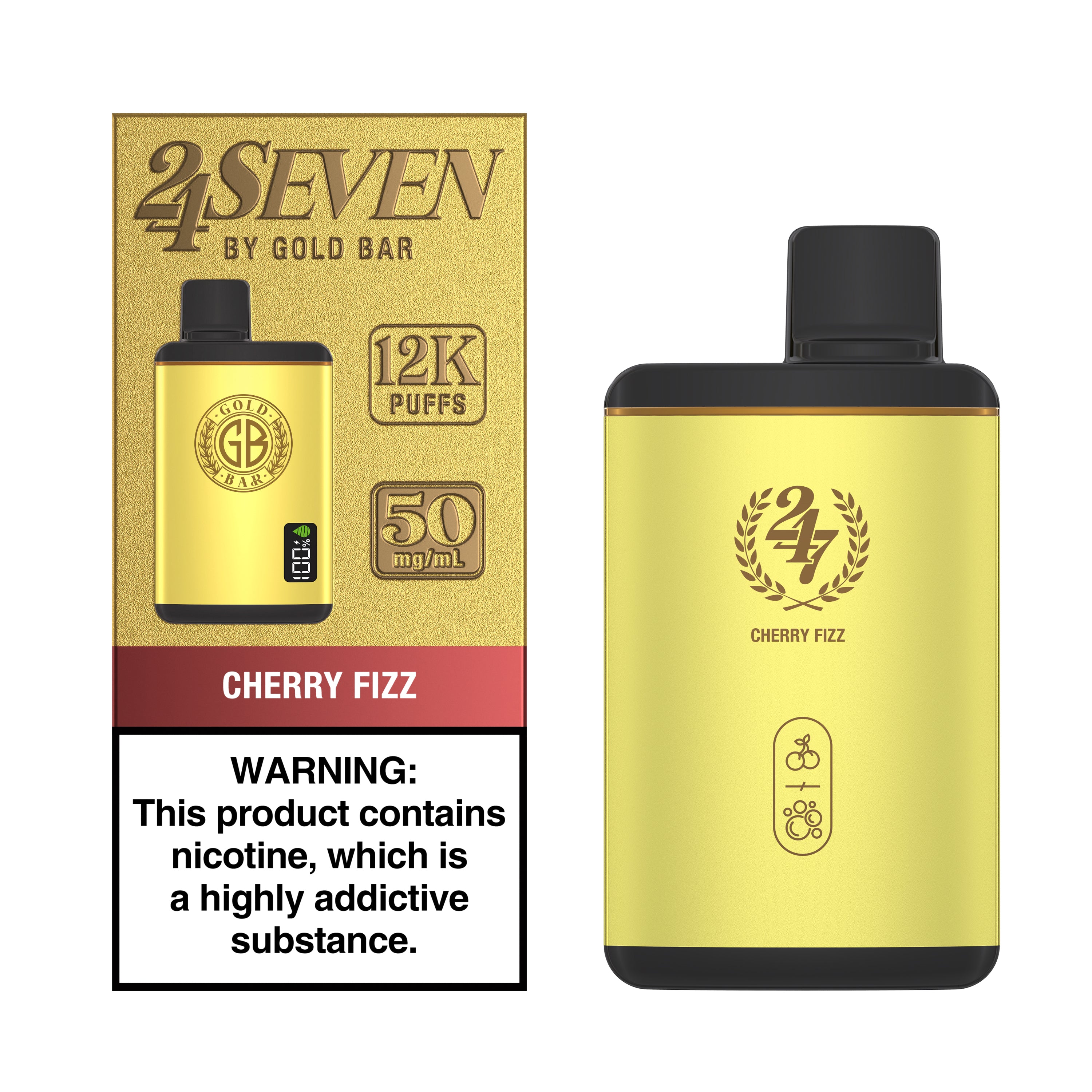 Gold Bar 24 Seven - Cherry Fizz