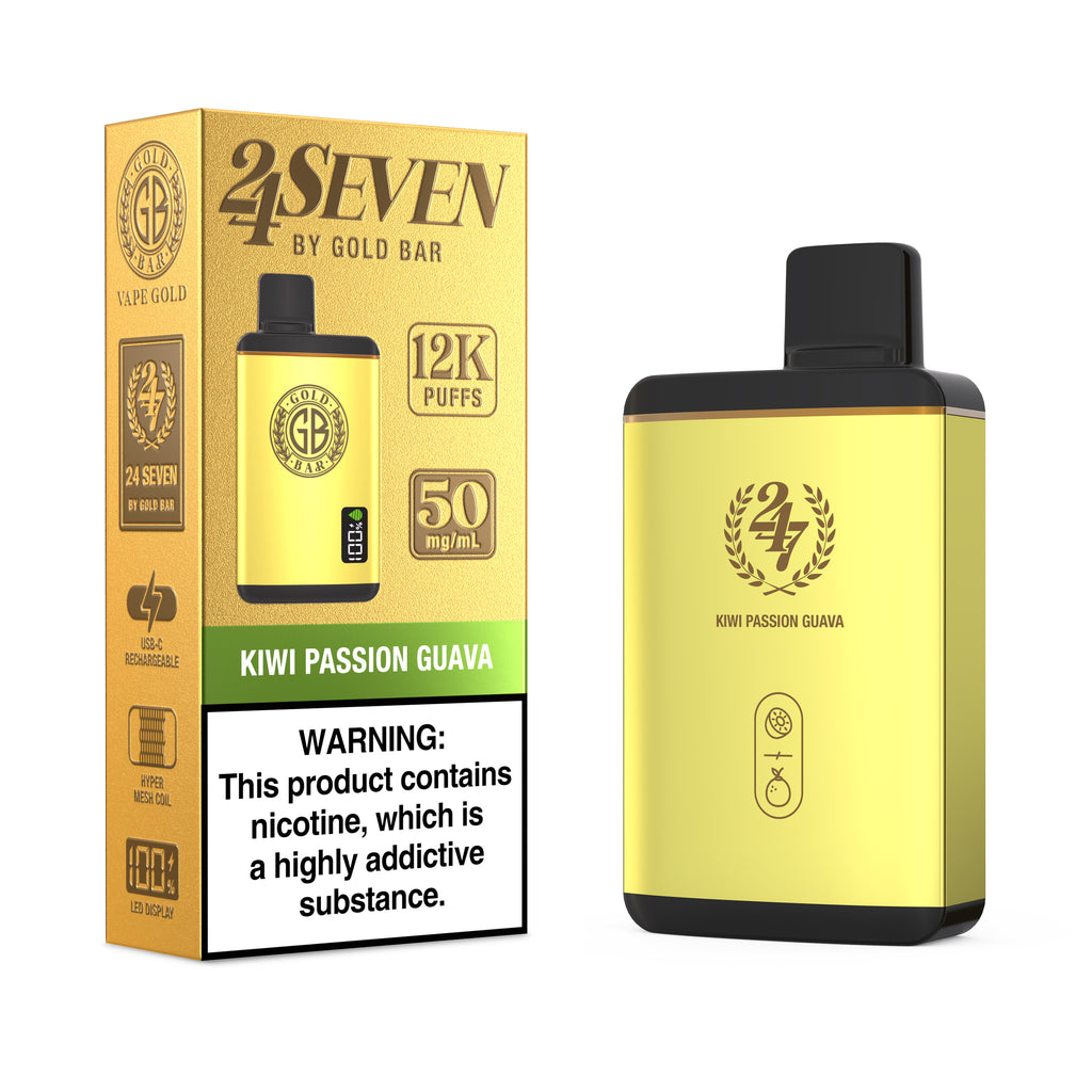 Gold Bar 24 Seven - Kiwi Passion Guava