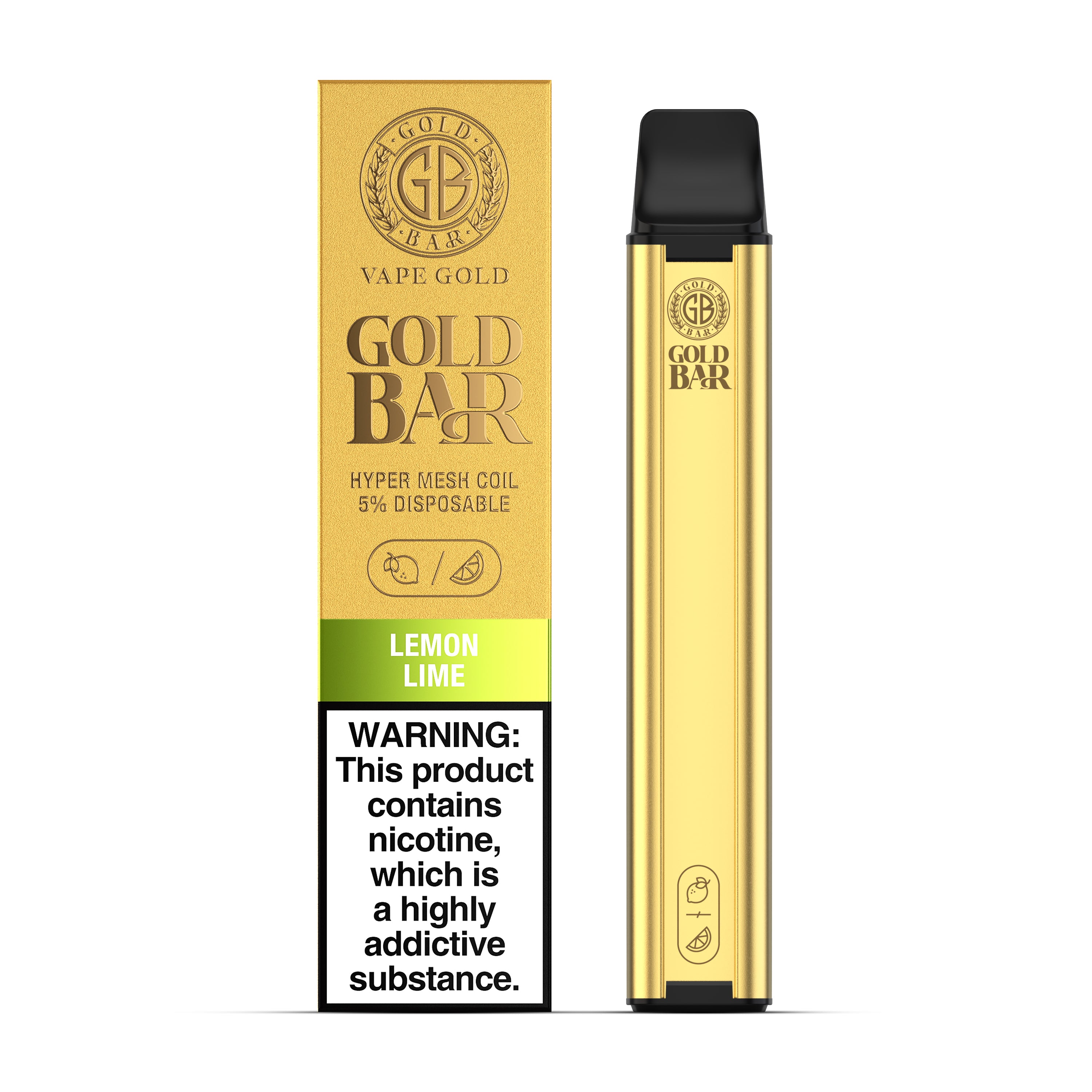 Gold Bar 600 - Lemon Lime